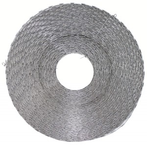 Band-Stacheldraht, Metall verzinkt, 120m, DM 30cm