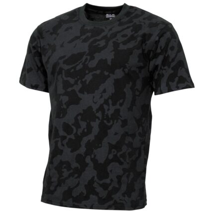 US T-Shirt Streetstyle night-camo