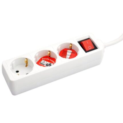 Steckdosenleiste 3-fach mit Schalter