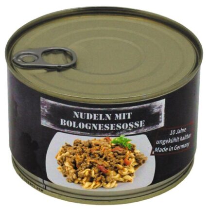 Nudeln mit Bolognesesoße Vollkonserve-400g