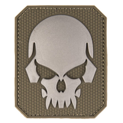Patch 3D-Skull LG-Oliv