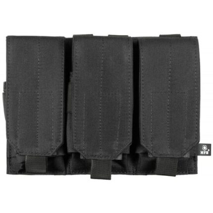 Molle Magazintasche 3-fach Schwarz
