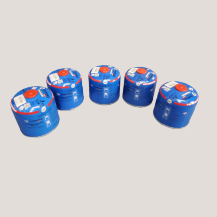 Gaskartusche-Butan 5er Set, mit Schraubventil 500g